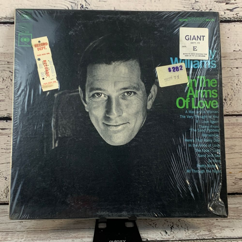 Andy Williams - In The Arms‎ Of Love [Vinyl Record LP 1967] Columbia CS 9333